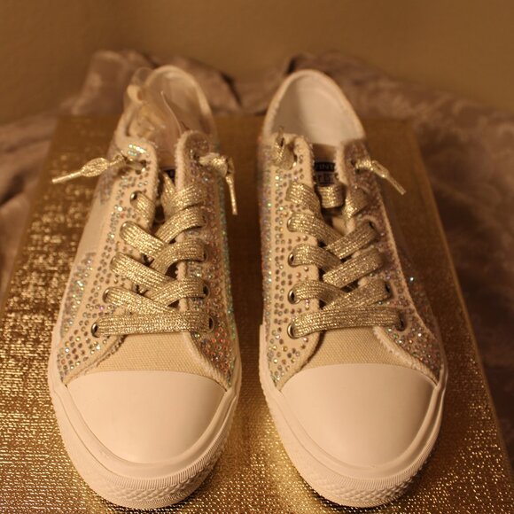 Vintage HavanaStarburst Rhinestone Retro Sneakers - Picture 3 of 10